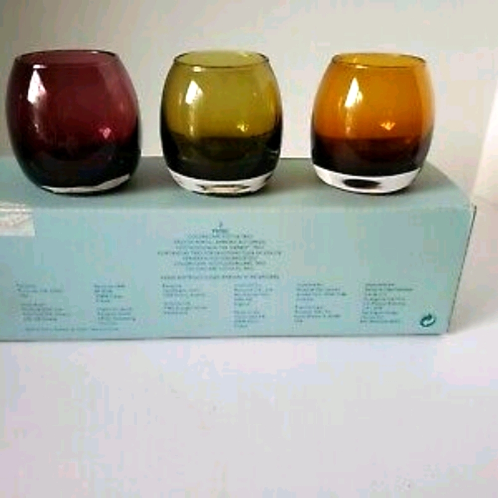 PartyLite Colorscape Votive Trio